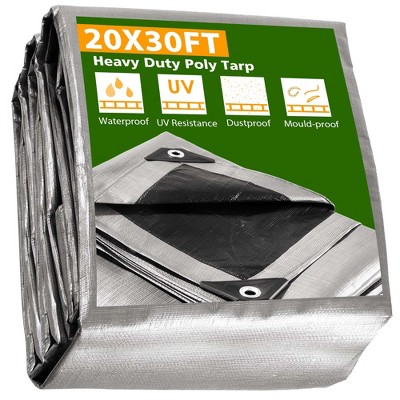 Yescom 20x30ft Heavy Duty Reinforced Poly Tarp