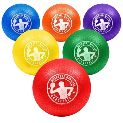 GoSports 7'' Inflatable No Sting Dodgeball - 6pk