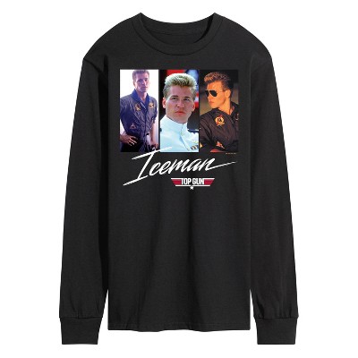 Men's - Top Gun - Iceman Long Sleeve Graphic T-Shirt