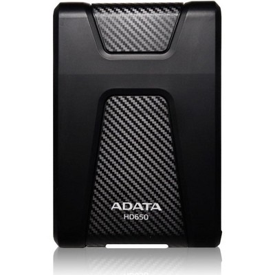ADATA HD650 USB 3.1 Shock-Resistant External Hard Drive Black