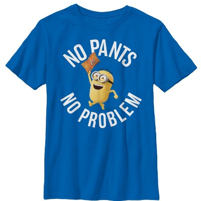 Boy's Despicable Me Minion No Pants Party T-Shirt