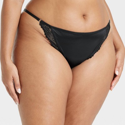 Women's Satin and Lace Lingerie Cheeky Underwear - Auden™