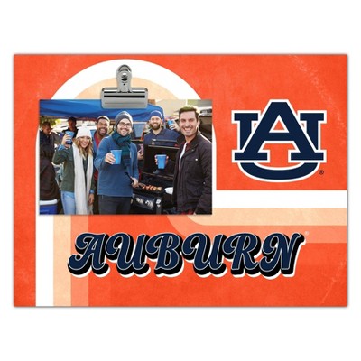 8'' x 10'' NCAA Auburn Tigers Picture Frame: MDF Easel Back, Holds 4x6 Photo
