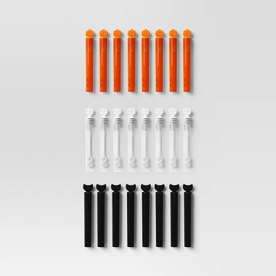 24ct Bubble Sticks Halloween Party Favors - Hyde and EEK! Boutique™: Trick-or-Treat Goodie Bag Alternative
