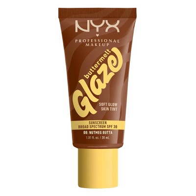 NYX Professional Makeup Buttermelt Glaze Skin Tint with SPF 30 - 1.01 fl oz