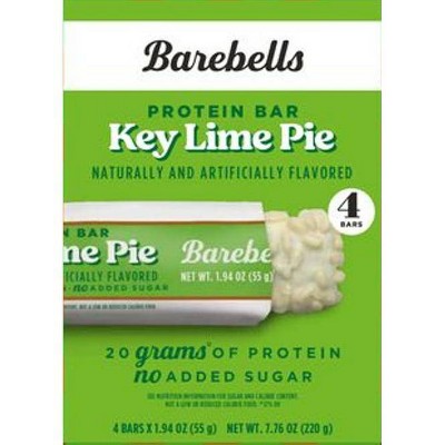Barebells Key Lime Pie Nutrition Bars - 7.76oz/4pk - 20gms Protein