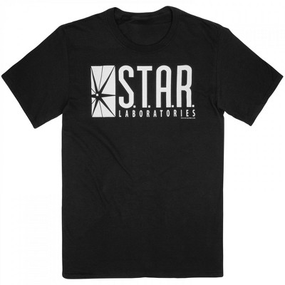Mens Flash Star Labs Black T-Shirt