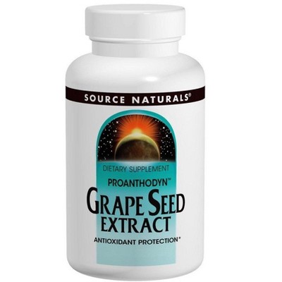 Grape Seed Extract (Proanthodyn) 100mg by Source Naturals, Inc.  -  60 Capsule
