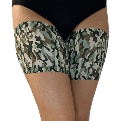 Bandelettes Original Anti-Chafing Thigh Bands – No-Slip, Skin-Friendly, Thigh Bands | Camouflage Unisex