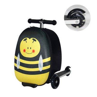 GoPowerBike GoVoyage 3-Wheel Kids Luggage Scooter
