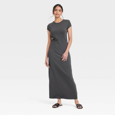 Women's Short Sleeve Knit Maxi Dress - A New Day™