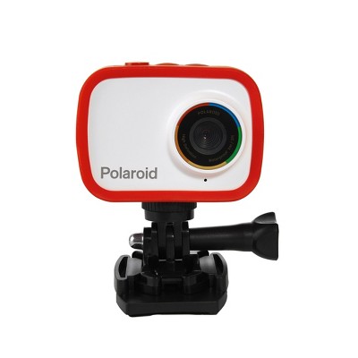 Polaroid Go Cam 12.1MP 720p Camcorder - Red: Waterproof Action Camera, USB Connection