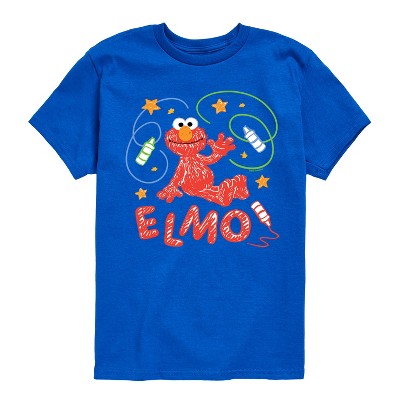 Boys' - Sesame Street - Scribble Elmo Short Sleeve Graphic T-Shirt