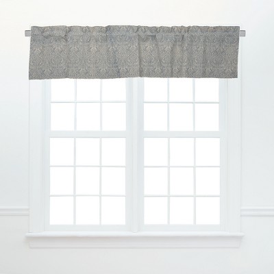 carol & frank Desiree Blue Valance Set of 2