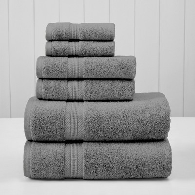 Modern Threads Rayon from Bamboo and Cotton Blend 6-pc Bath Towel Set