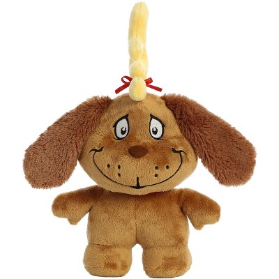 Aurora Small Dood Plushie Max Dr. Seuss Whimsical Stuffed Animal Brown 8.5"