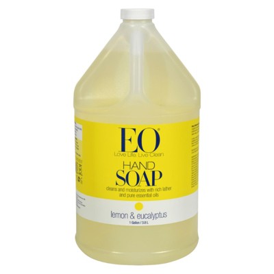 EO Products Lemon and Eucalyptus Hand Soap - 128 fz