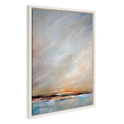 Sylvie Day's End Framed Canvas by Mary Sparrow - Kate & Laurel All Things Decor
