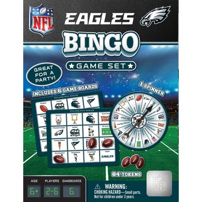 MasterPieces Officially Licensed NFL - Philadelphia Eagles Bingo Game