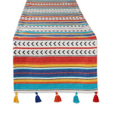 Design Imports Tassel Table Runner 13X72