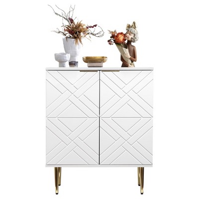 1SET Grade Particle Board Cabinet - 15Mm Thickness Particle Board, 3Mm Density Board, Melamine Finish with Two Magnetic Door Catches, Dining Cabinet