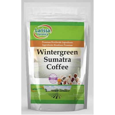 Larissa Veronica Wintergreen Sumatra Coffee (Gourmet, Naturally Flavored, Whole Coffee Beans) (8 oz, ZIN: 559465)