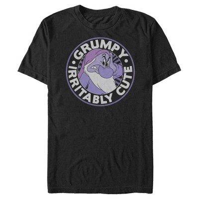 Men's Snow White and the Seven Dwarfs Cute Grumpy T-Shirt