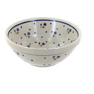 Blue Rose Polish Pottery 849 Zaklady Small Serving Bowl