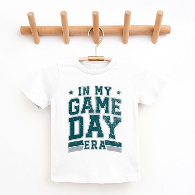 The Juniper Shop In My Game Day Era - Green Toddler Short Sleeve Tee