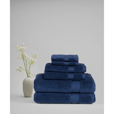 Royal Velvet 6pc Signature Solid Bath Towel Set