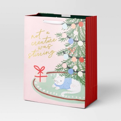 Christmas Holiday Cheer Gift Bag Extra Large Cub - Wondershop™
