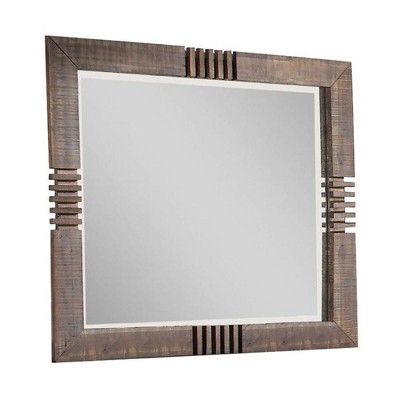 Acme Furniture Andria Dresser Mirror Reclaimed Oak
