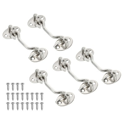 Unique Bargains Stainless Steel Durable Rust Resistant Gate Latch