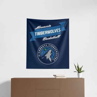 NBA Minnesota Timberwolves Premium Printed Wall Hanging