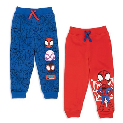 Marvel Spidey and His Amazing Friends Fleece 2 Pack Pants Toddler