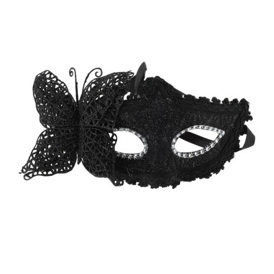 Unique Bargains 3D Butterfly Half Face Party Mask 1 Pc