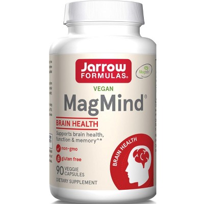 Jarrow Formulas, Inc. Vegan Magmind 144 mg 90 Veg Capsules