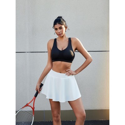 ITAFIT Women's sports skirt with compression shorts, pocket and breathable material