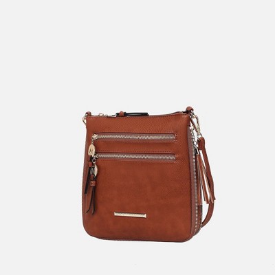 MKF Collection Angelina Crossbody Shoulder Women's Handbag Vegan Leather Purse by Mia K