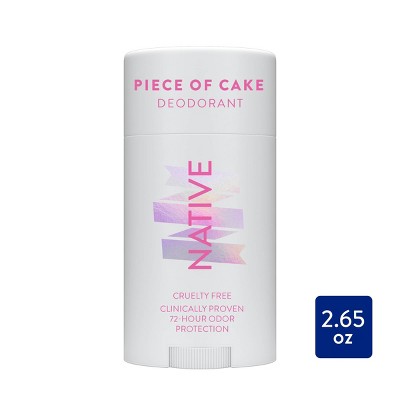 Native Limited Edition Solid Deodorant - Vanilla Piece of Cake  - 2.65oz