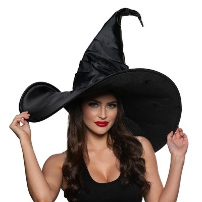 Underwraps Costumes Jumbo Witch Hat Adult Costume Accessory | Black