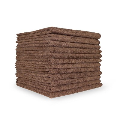 Arkwright Smart Choice Microfiber Cleaning Cloths (12 Pack), 16x16, 49gm