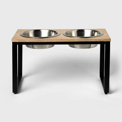 Collapsible Elevated Feeder Double Cat & Dog Bowl - Boots & Barkley™