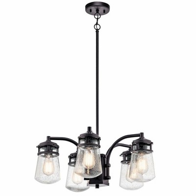 Lyndon™ 5 Light Chandelier Architectural Bronze