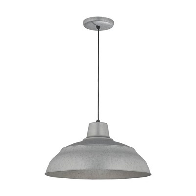 Millennium Lighting R Series 1 - Light Pendant in  Galvanized