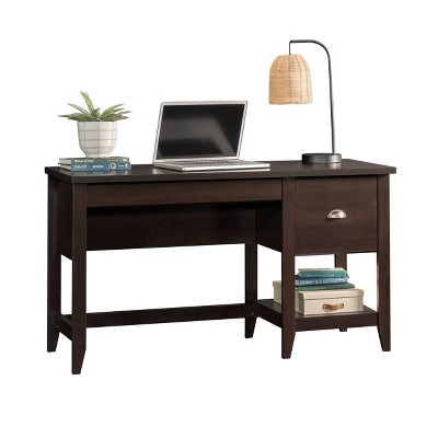 Sauder Summit Station Desk Cinnamon Cherry