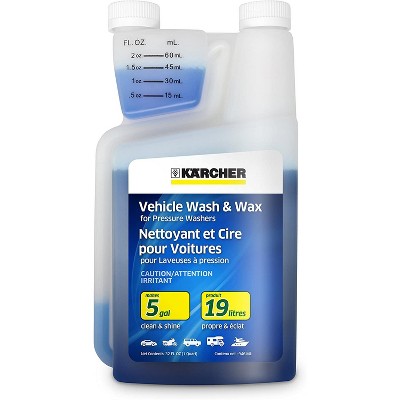Karcher 1 Quart Vehicle Wash & Wax Pressure Washer Car Wash Soap