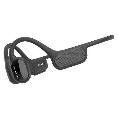 OPN Sound® Swym+ Bluetooth® Bone-Conduction Neckband Waterproof Headphones with Microphone and MP3 Storage, Black