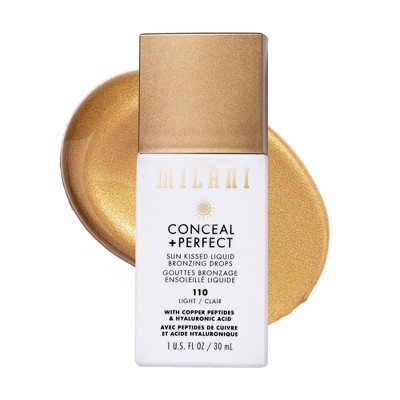 Milani Conceal + Perfect Sun Kiss Bronzing Drops - 1 fl oz