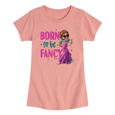 Girls' - Fancy Nancy - Born To Be Fancy Fitted Short Sleeve Graphic T-Shirt